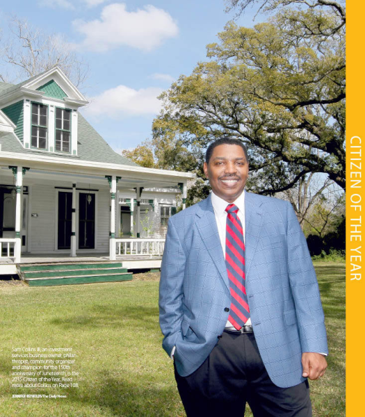 Annual Juneteenth Celebration Sam Collins III Travel Interview Pic!