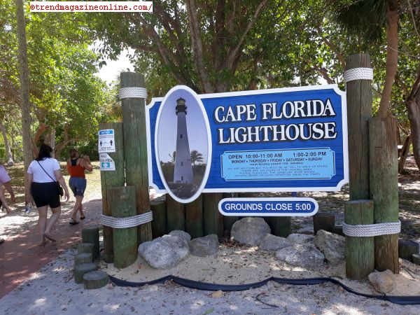 Cape Florida Lighthouse Key Biscayne Miami Florida Review Part II Pic!